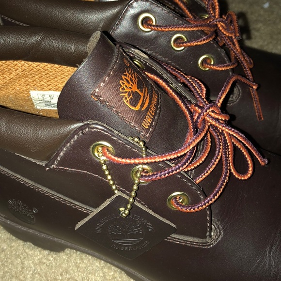 Chocolate Midrise Timberland Boots - Picture 4 of 4